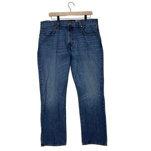 Cremieux Jeans Men's 38x30 Denim 100% Cotton 5-Pockets Straight Leg Zip Fly